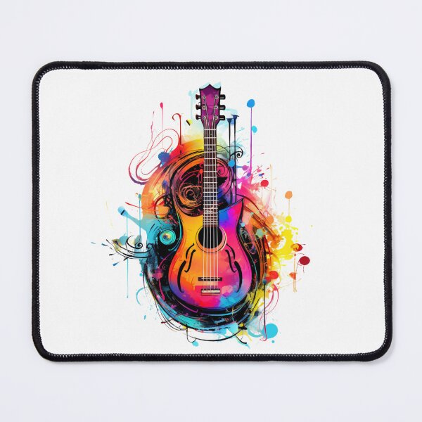 Item preview, Colorful Musical Instrument Guitar designed and sold by Ebuch007.