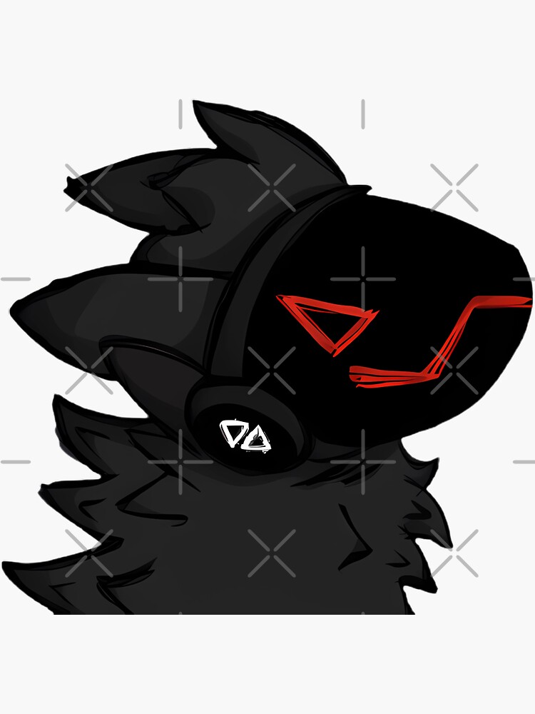 A Happy Protogen profile Sticker for Sale by Hart07