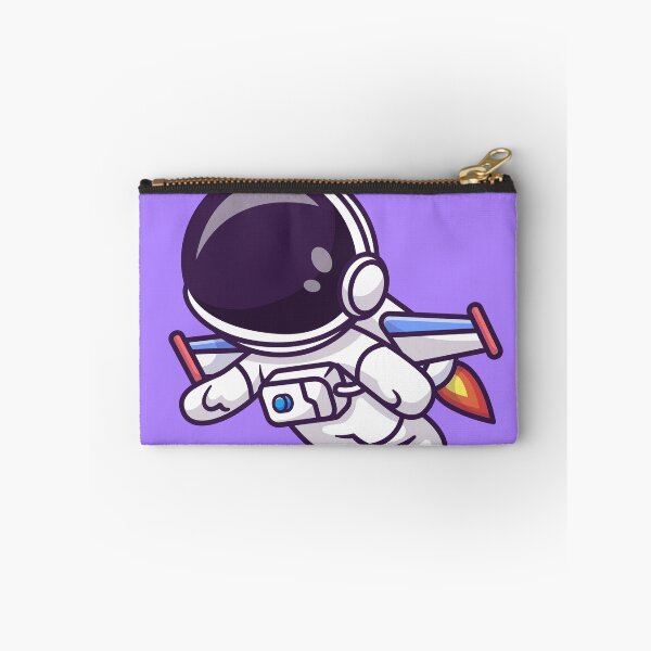 Item preview, Cosmic Rocket Ride: Cute Astronaut Soaring Through Space designed and sold by hjian8219.