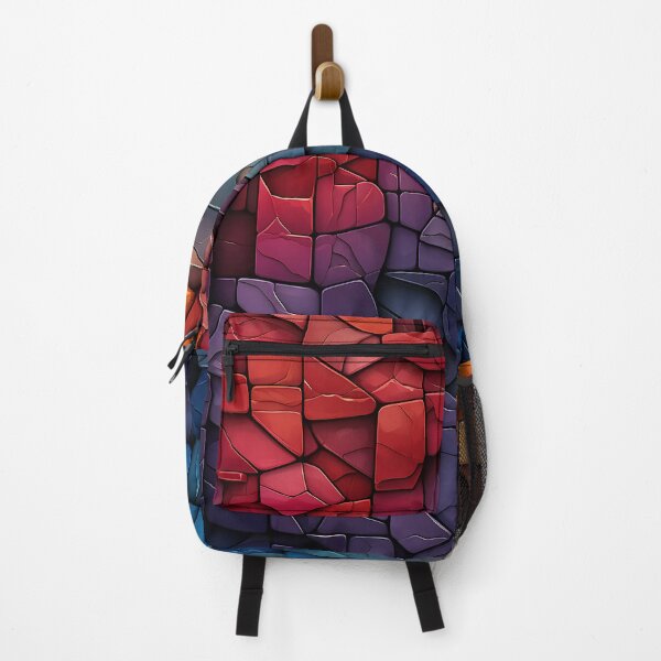 Item preview, Abstract composition using overlapping scagliola bricks designed and sold by WallWhimsyWorks.