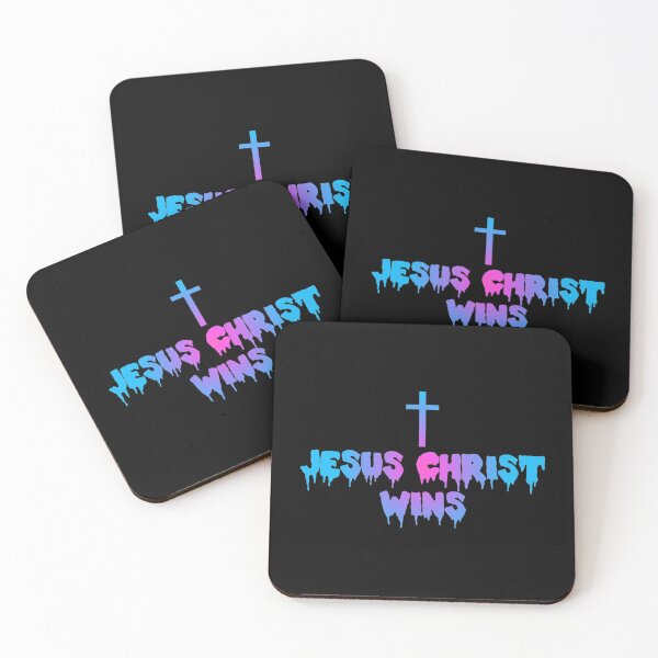 Item preview, JESUS WINS designed and sold by Bunnydeth.