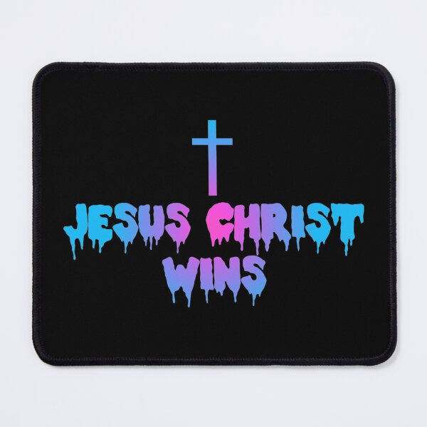 Item preview, JESUS WINS designed and sold by Bunnydeth.