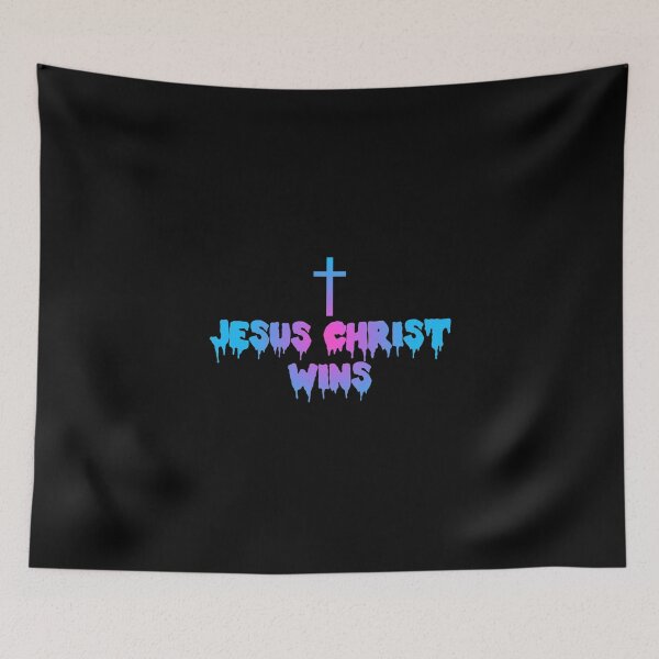 Item preview, JESUS WINS designed and sold by Bunnydeth.