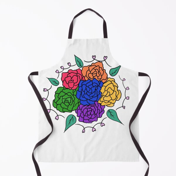 Item preview, Pride Flag Flowers designed and sold by ShaeRaindrop.