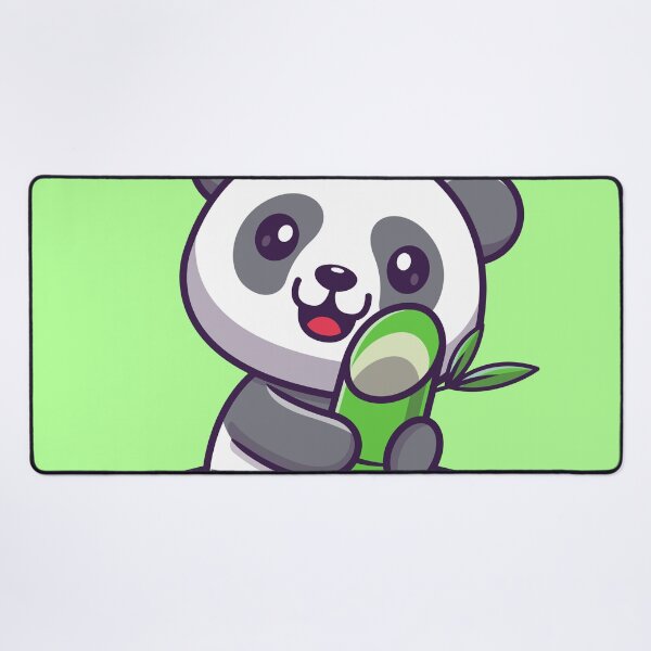 Item preview, Bamboo Bliss: Cute Panda Enjoying a Snack designed and sold by hjian8219.