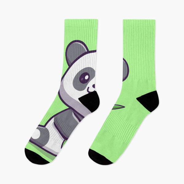Item preview, Bamboo Bliss: Cute Panda Enjoying a Snack designed and sold by hjian8219.