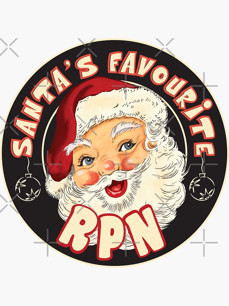 Santa's Favorite Home Health Nurse Santa Christmas Gift T-Shirt