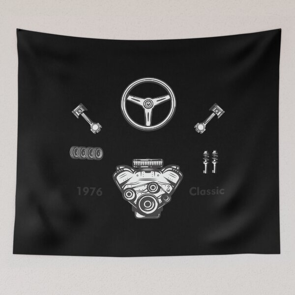 Item preview, MOTOR, engine, skull, mechanics,  designed and sold by MarcioCellos.