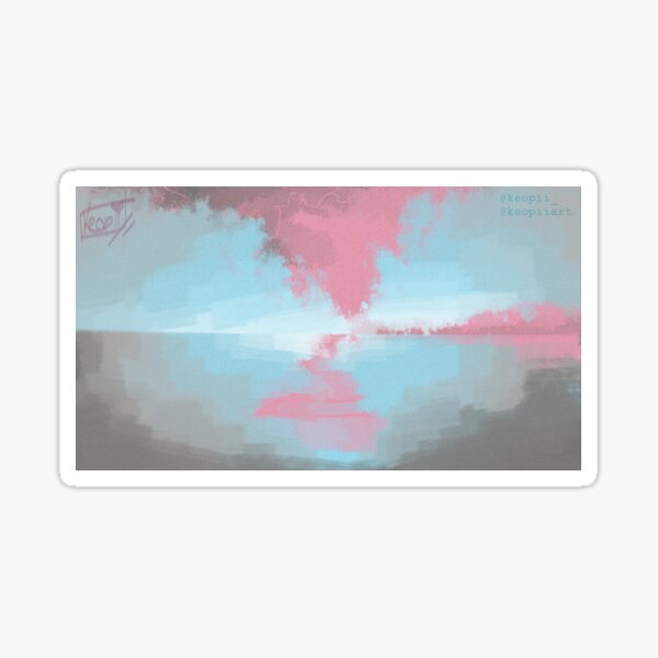 Item preview, LGBT Paintings - Demigirl Demiboy Flag designed and sold by Keopiiart.