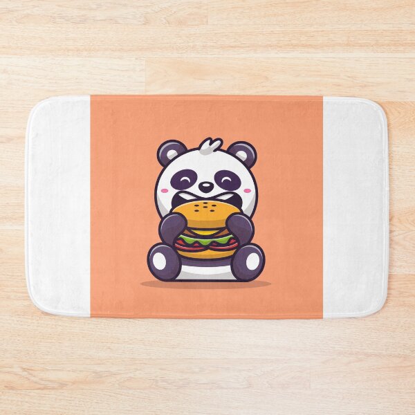 Item preview, Burger Bliss: Cute Panda's Tasty Treat designed and sold by hjian8219.