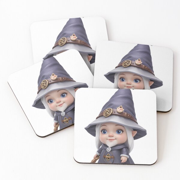 Item preview, Cute little gnome witch designed and sold by likbatonboot.
