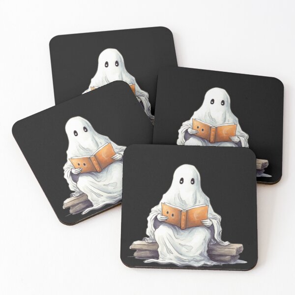 Item preview, Halloween Cute Ghost Reading A Book designed and sold by Winarrts.