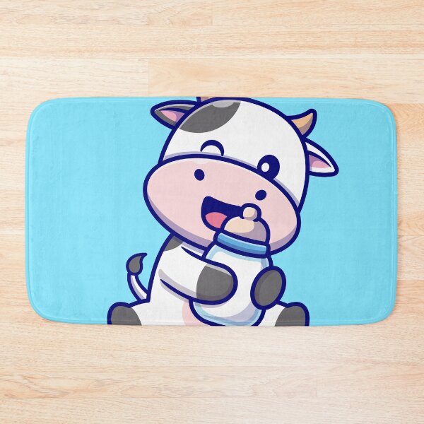 Item preview, Moo-ltitude of Cuteness: Charming Cow with Milk designed and sold by hjian8219.