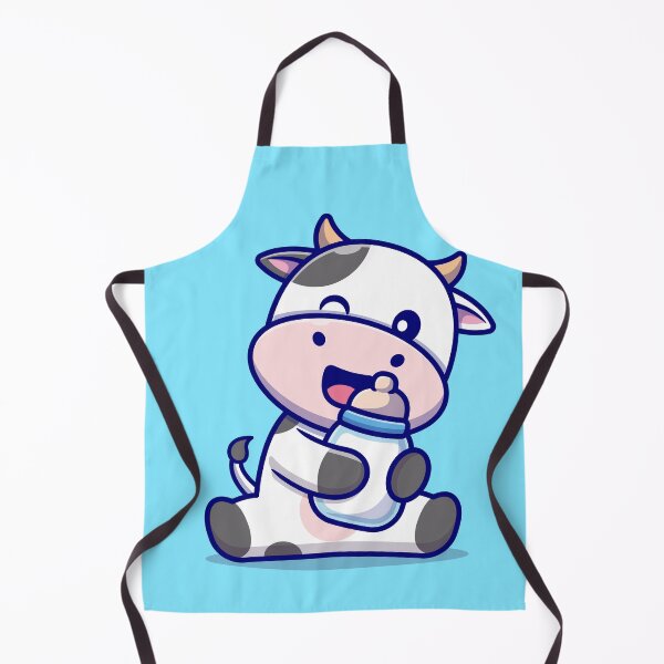 Item preview, Moo-ltitude of Cuteness: Charming Cow with Milk designed and sold by hjian8219.