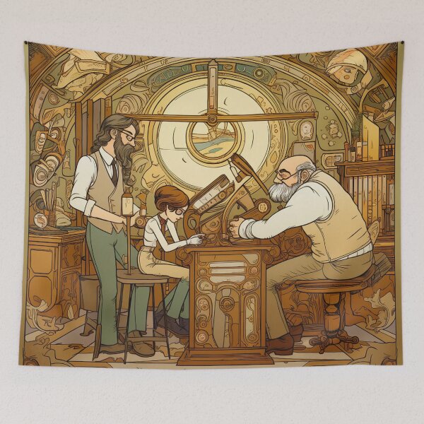 Item preview, Optometrist drawing designed and sold by ComicsFactory.