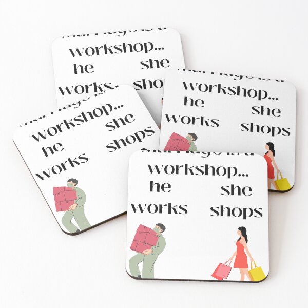 Item preview, marriage is a workshop... designed and sold by Toph Moses.