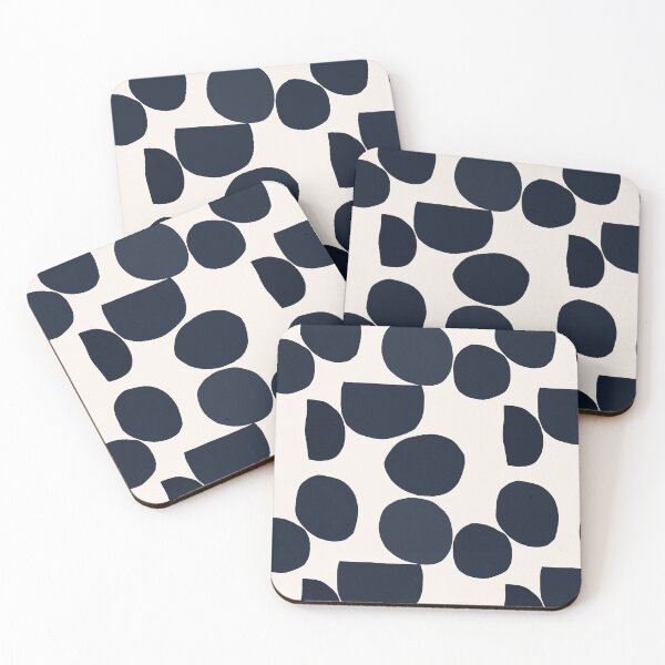 Item preview, Copia de Minimalistic blue and white abstract pattern designed and sold by CosasAutenticas.