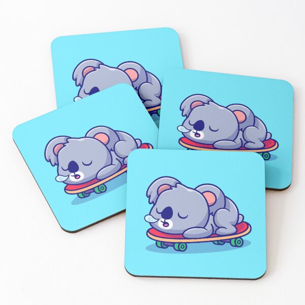 Item preview, Dreamy Koala: Snoozing on Skateboard designed and sold by hjian8219.