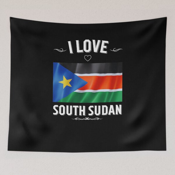 Item preview, I Love South Sudan designed and sold by LoveMyRoots.