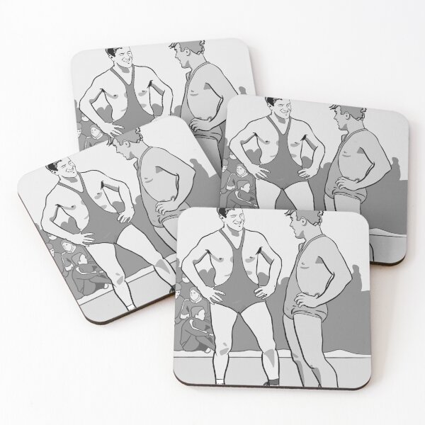 Item preview, Wrestlers, of the Greco-Roman Tradition designed and sold by harveydraws.