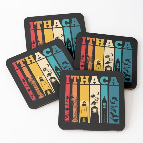 Item preview, Awesome Ithaca New York Retro design designed and sold by SunNoonPark.