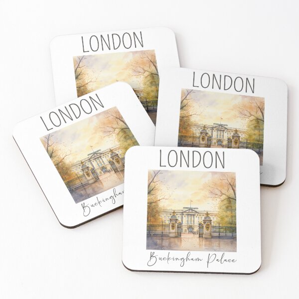 Item preview, A Watercolor Design of the Buckingham Palace - London designed and sold by Sketch-Shack.