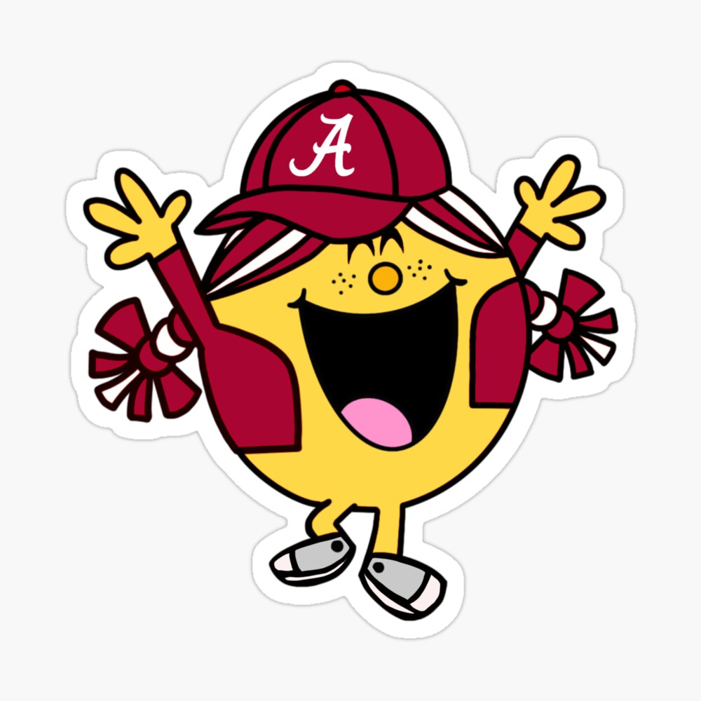 little miss bama sticker Sticker for Sale by feliciadesigns | Redbubble