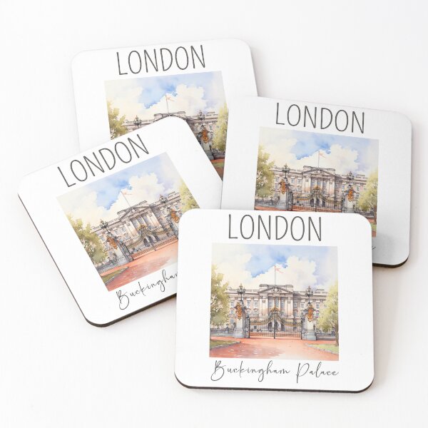 Item preview, A Watercolor Design of the Buckingham Palace - London designed and sold by Sketch-Shack.