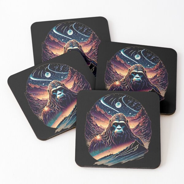 Item preview, Bigfoot's Cosmic Reverie : A Celestial Encounter in the Wilderness designed and sold by CreativoDesign.