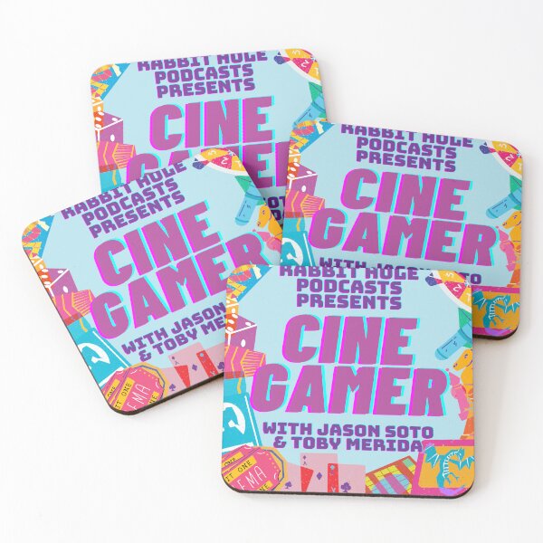 Item preview, CineGamer Logo designed and sold by rabbitholepods.