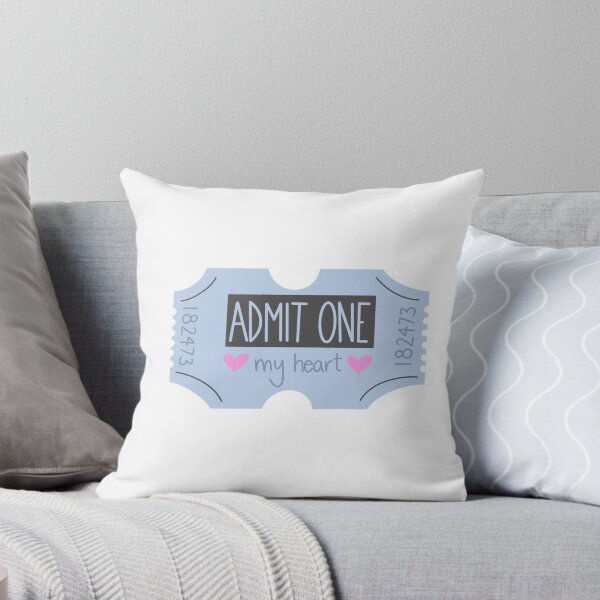 Item preview, Admit One My Heart Ticket designed and sold by Lwinigrad.