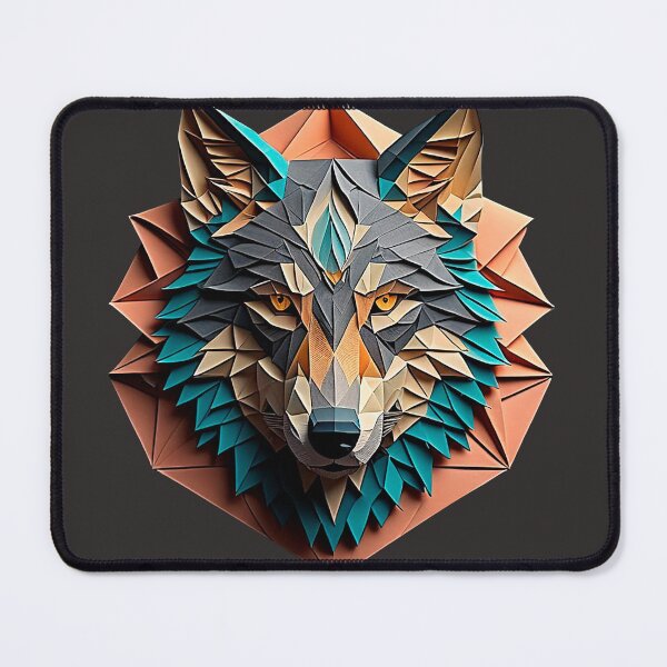 Artikelvorschau, Origami-Wolf entworfen und verkauft von roqson.