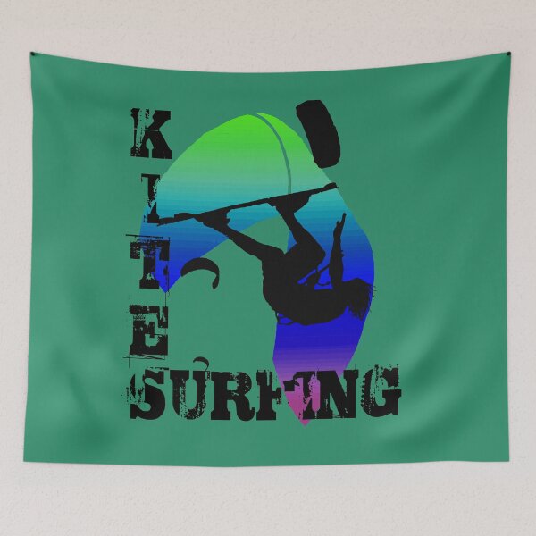 Item preview, Kite Surfing WIth Freestyle Kitesurfer And Kite  designed and sold by taiche.