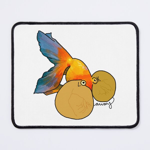 Item preview, Goldfish: look away designed and sold by SarahFrenc.