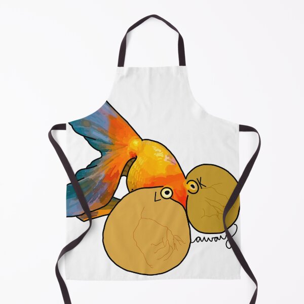 Item preview, Goldfish: look away designed and sold by SarahFrenc.