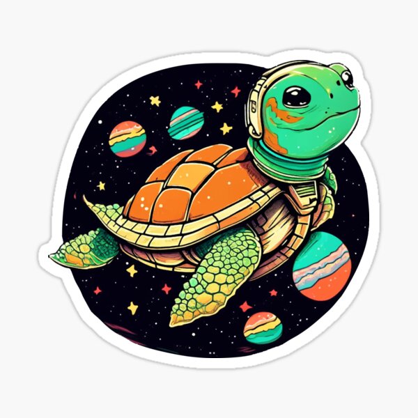 Item preview, Space Turtle designed and sold by olosra.