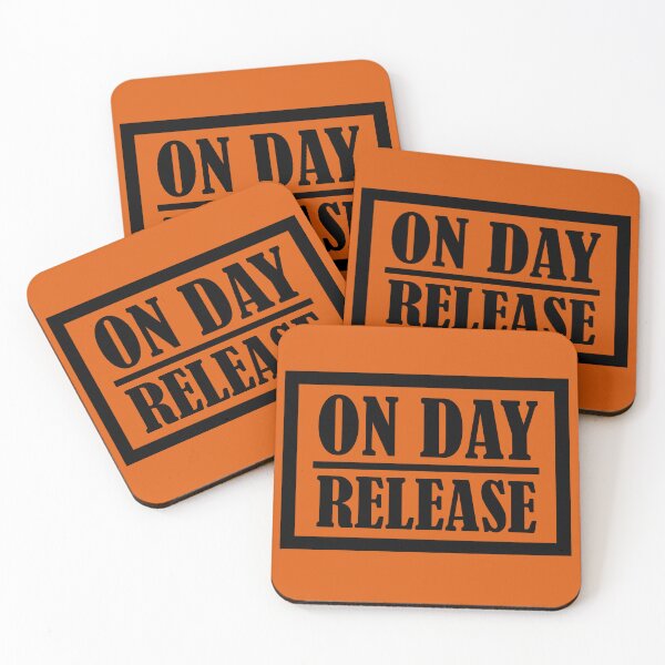 Item preview, On Day Release. Funny Prison Novelty designed and sold by DesignHouse07.