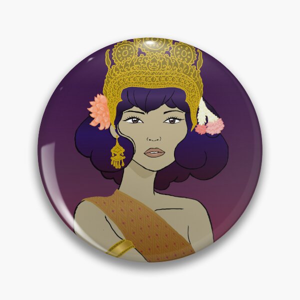 Artikelvorschau, Khmer-Frau (traditionelles Outfit) entworfen und verkauft von CKCRedbubble.