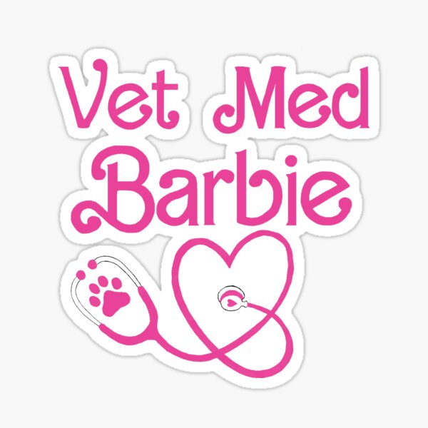 Barbie vétérinaire avec blouse blanche robe imprimée et chaton patient –  artis boutik