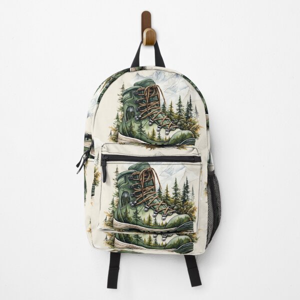 Item preview, Hiking boot designed and sold by Wilderness Algorithm.