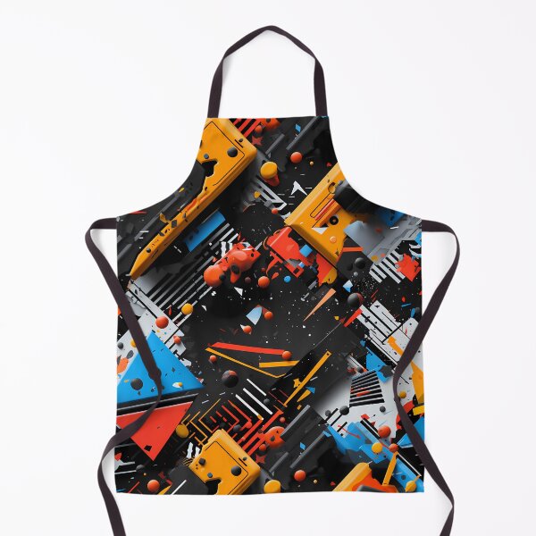 Aperçu de l'œuvre Geometric Spray paint Pattern  créée et vendue par Skolyak.