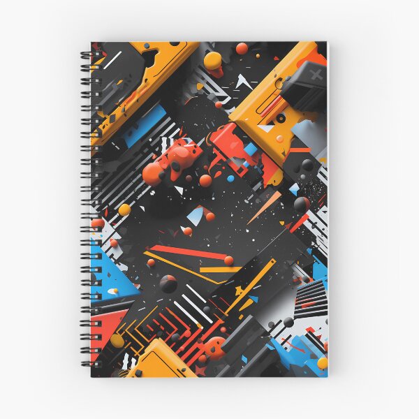 Item preview, Geometric Spray paint Pattern  designed and sold by Skolyak.