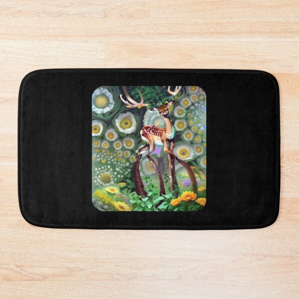 Item preview, magical deer in the forest designed and sold by RitaFancy.