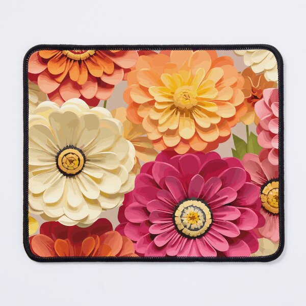 Item preview, Pastel Zinnias designed and sold by JaySleeve78.