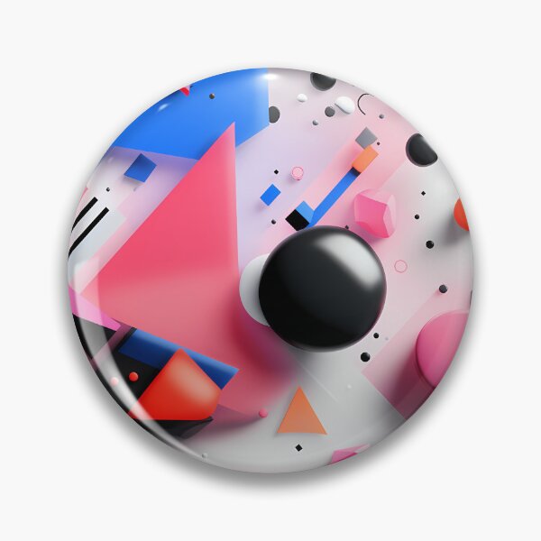 Item preview, Pink GeometricPattern  designed and sold by Skolyak.