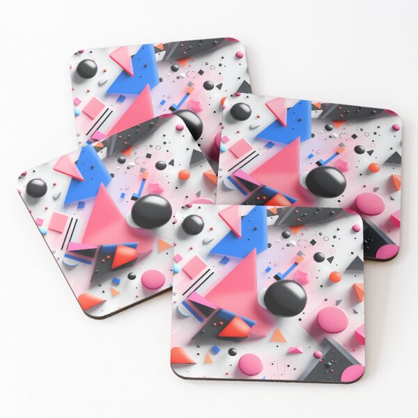 Item preview, Pink GeometricPattern  designed and sold by Skolyak.