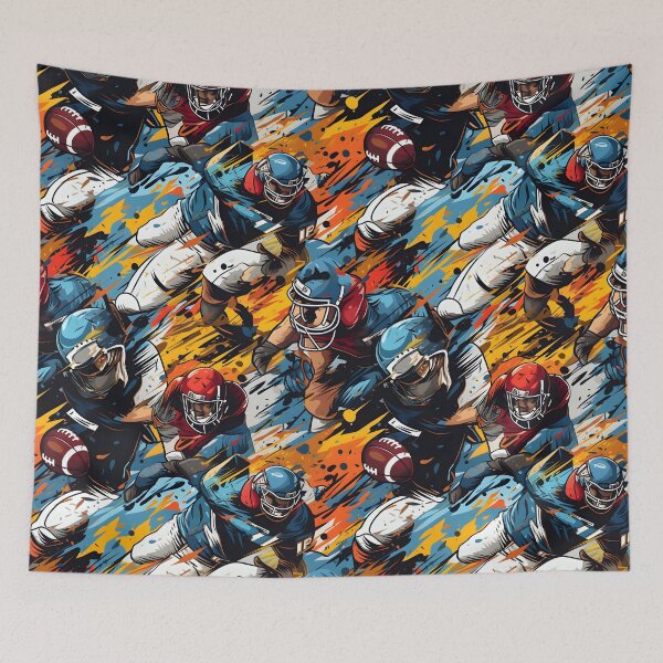 Item preview, Fast moving and charged with energy from beginning to end, this year’s Football Kickoff First Game satisfies the thirst of football fans. Autumn Speed Design Football Pattern Fall Fashion designed and sold by ignasirus.