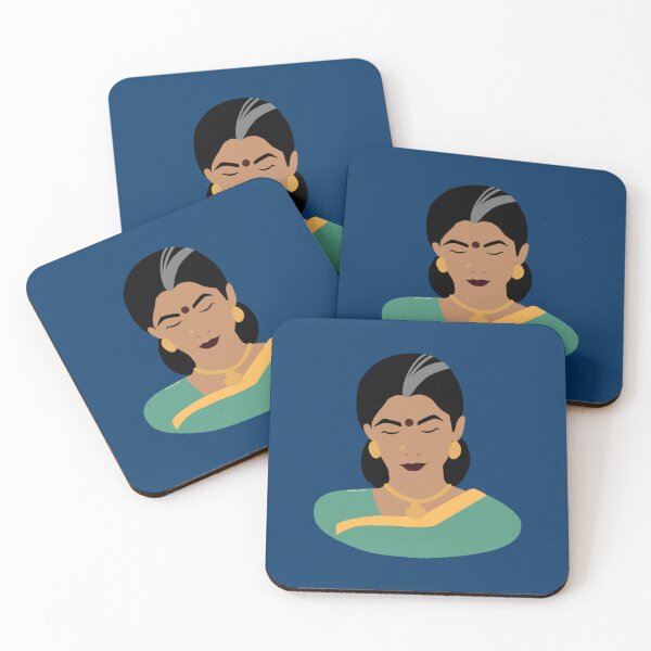 Item preview, Tamil Woman Art Rounded designed and sold by flszraf.