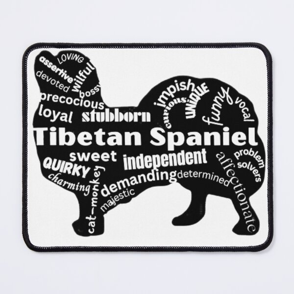 Item preview, Cool Descriptive Tibetan Spaniel Word Cloud Art Design designed and sold by Monica C. Webster.
