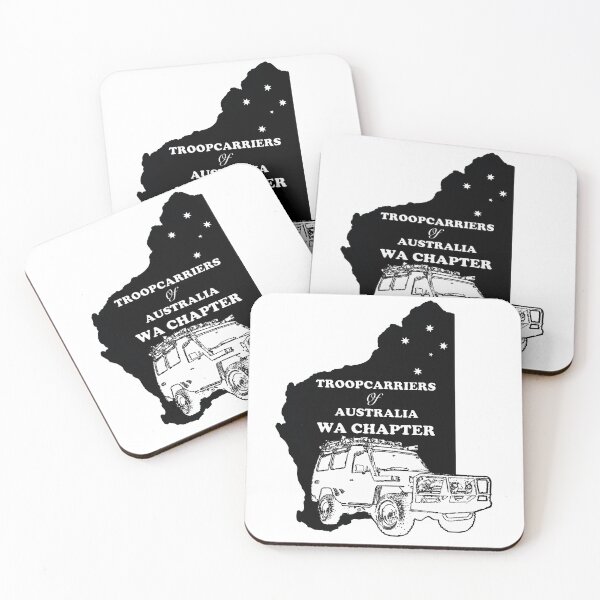 Item preview, Troopcarriers of Australia - WA Chapter logo with Black state designed and sold by ODINDISA.